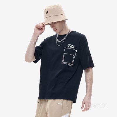 男子潮流运动宽松短袖T裇