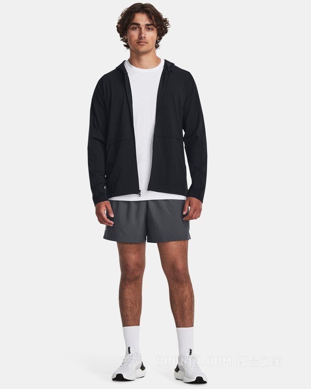 男士UA Meridian全拉链运动上衣