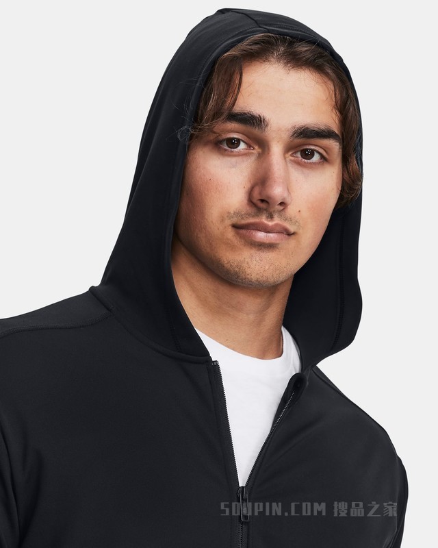 男士UA Meridian全拉链运动上衣