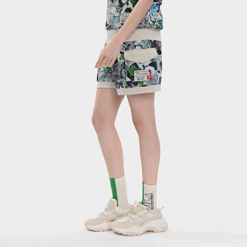 FILA × MAISON MIHARA YASUHIRO联名女子针织短裤