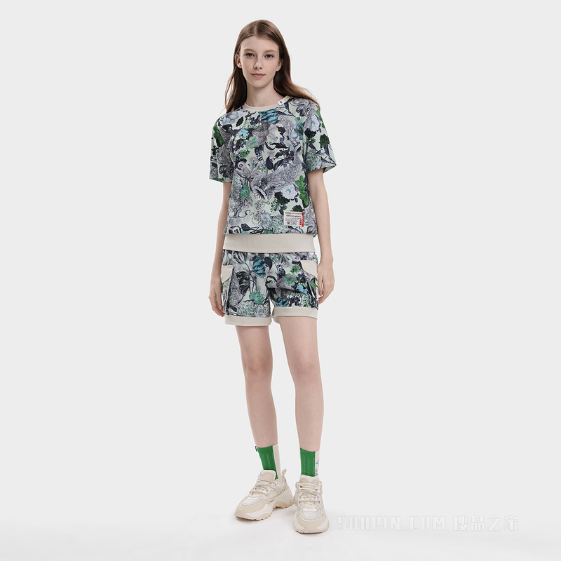 FILA × MAISON MIHARA YASUHIRO联名女子针织短裤