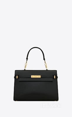 Manhattan box saint laurent皮革手袋