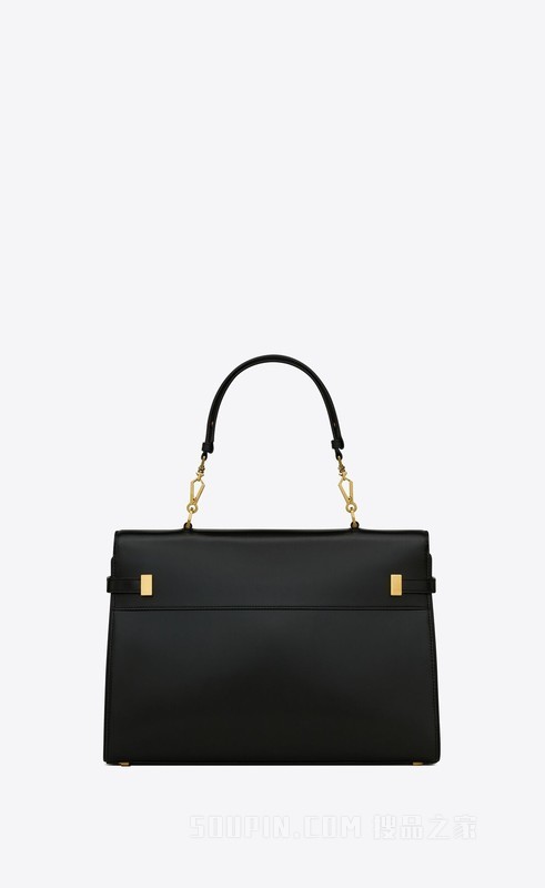 Manhattan box saint laurent皮革手袋