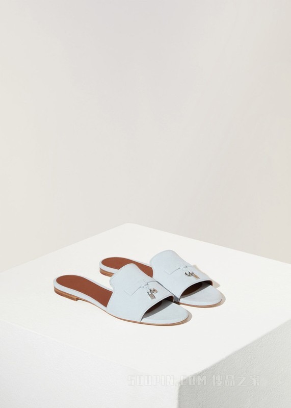 Summer Charms Slipper 凉鞋 绒面小山羊皮