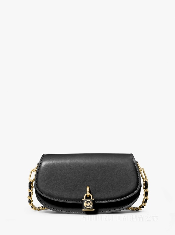 Mila 小号皮质邮差包