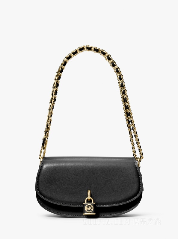 Mila 小号皮质邮差包