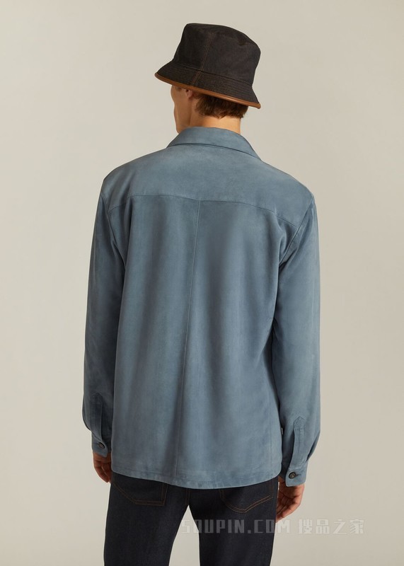 Loro Piana 外套式衬衫 小山羊皮