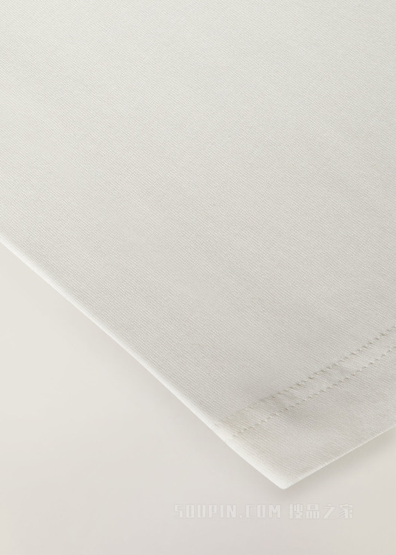 Soft T 恤 棉 , 桑蚕丝