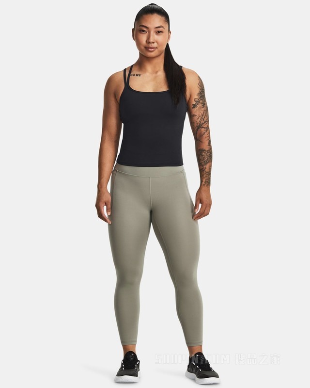 女士UA Meridian紧身九分裤