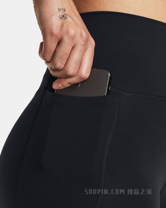 女士UA Meridian紧身九分裤