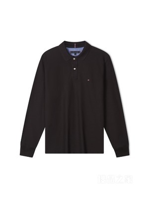 23新款秋冬男装纯棉简约绣标修身版长袖POLO衫XM0XM02580