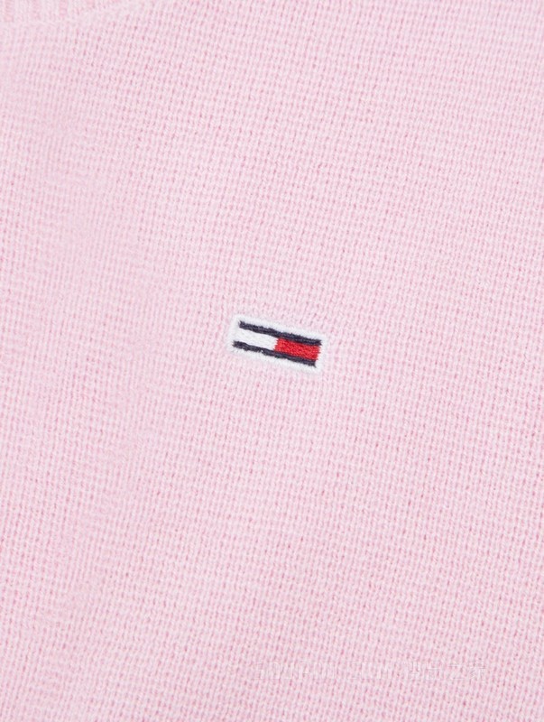 23新款秋冬女装简约小绣标纽扣开襟宽松针织开衫DW0DW16538