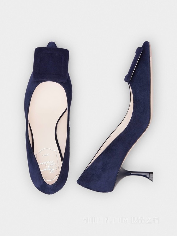Viv’ In The City Pumps in Suede 蓝色