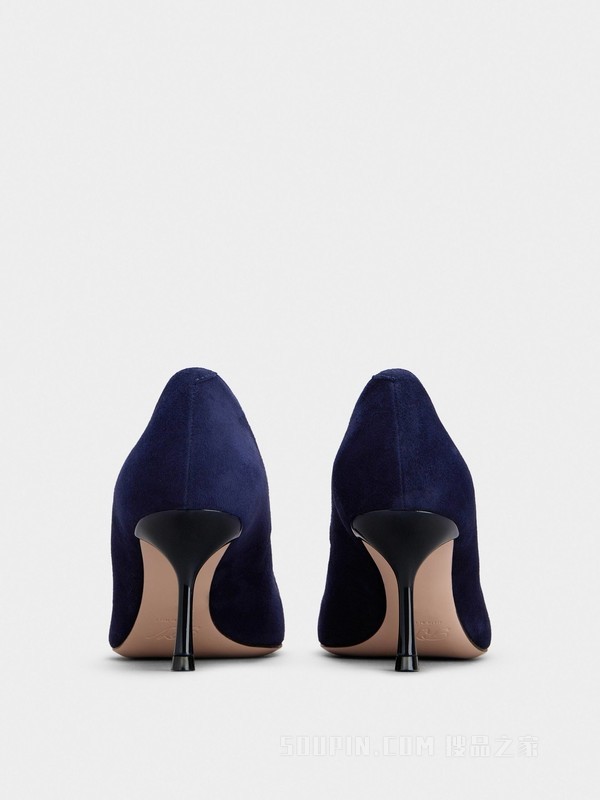 Viv’ In The City Pumps in Suede 蓝色