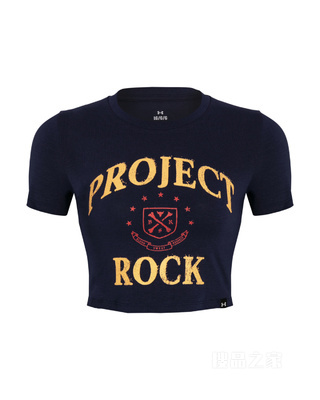 女士Project Rock强森短袖T恤