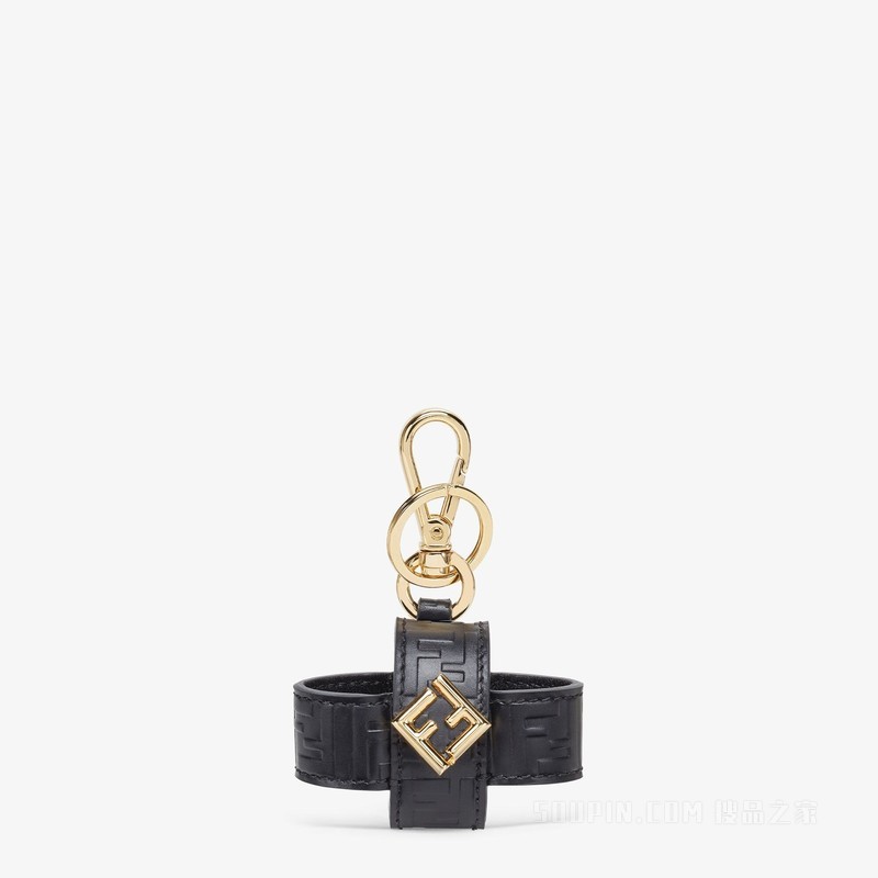 FF Diamonds Airpods Pro吊饰包 黑色皮革吊饰包