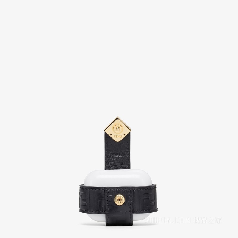 FF Diamonds Airpods Pro吊饰包 黑色皮革吊饰包