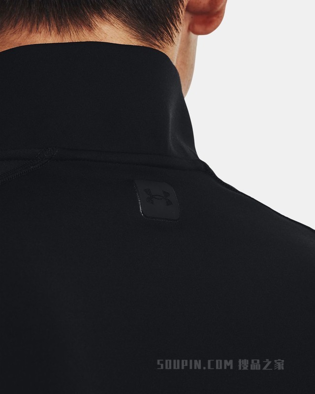 男士UA Meridian 1/4拉链运动上衣