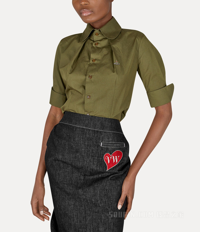 Vivienne Westwood】Pleat Skirt 19030011W00HFN401-搜品之家