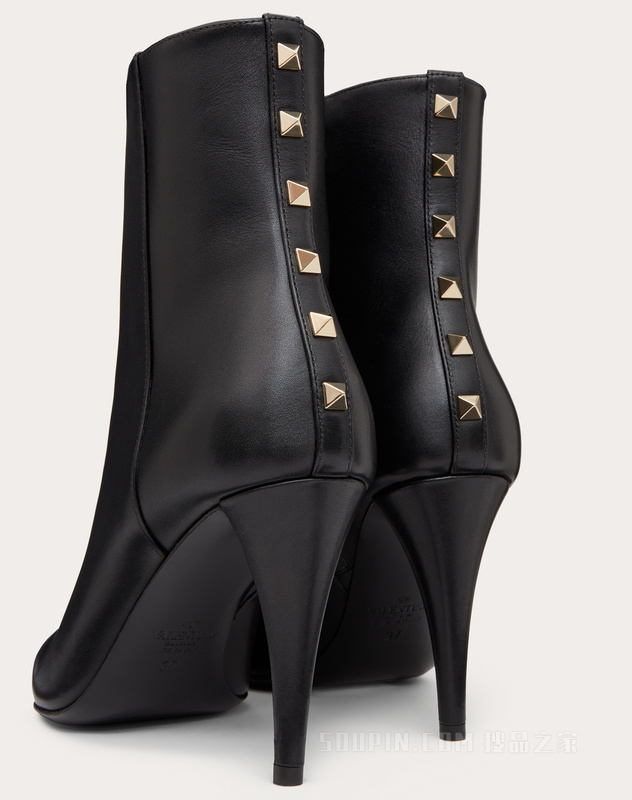 ROCKSTUD小牛皮踝靴（鞋跟高9厘米）