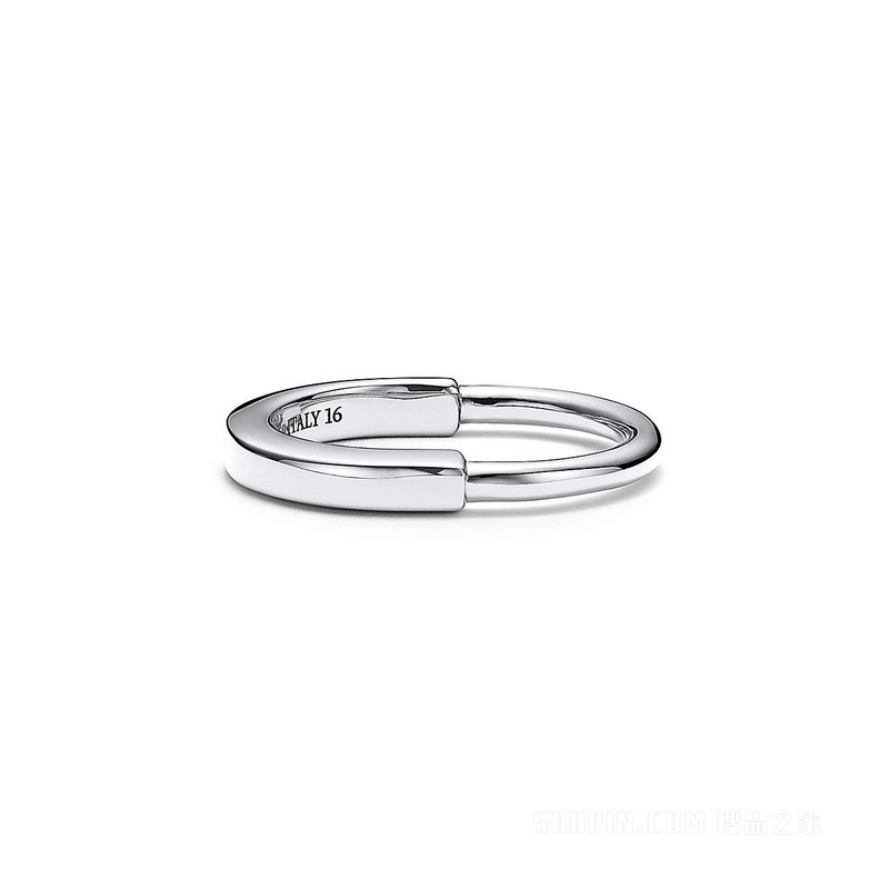 Tiffany Lock 系列 18K 白金戒指