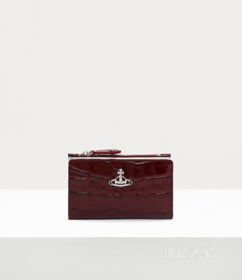 Crocodile Slim Flap Card Holder