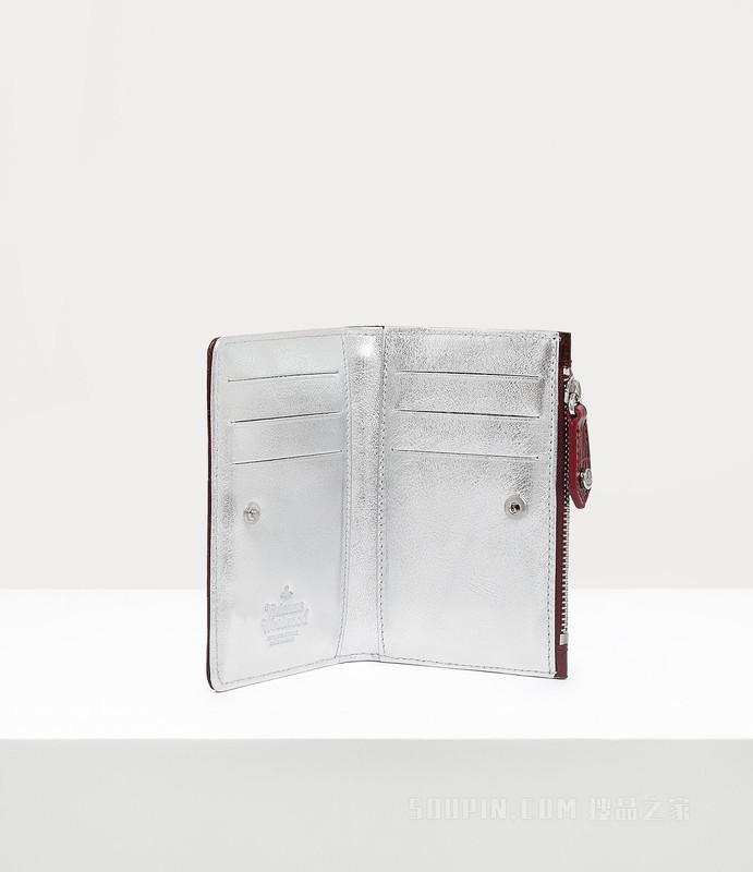 Crocodile Slim Flap Card Holder