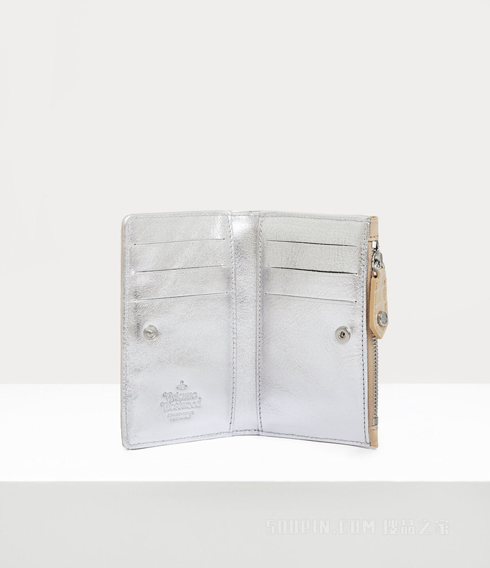 Crocodile Slim Flap Card Holder