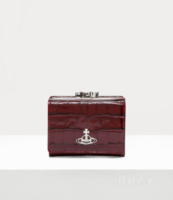 小物 Vivienne Westwood Vivienne Westwood】Saffiano Biogreen Small Frame Wallet