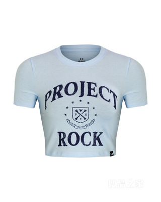 女士Project Rock强森短袖T恤