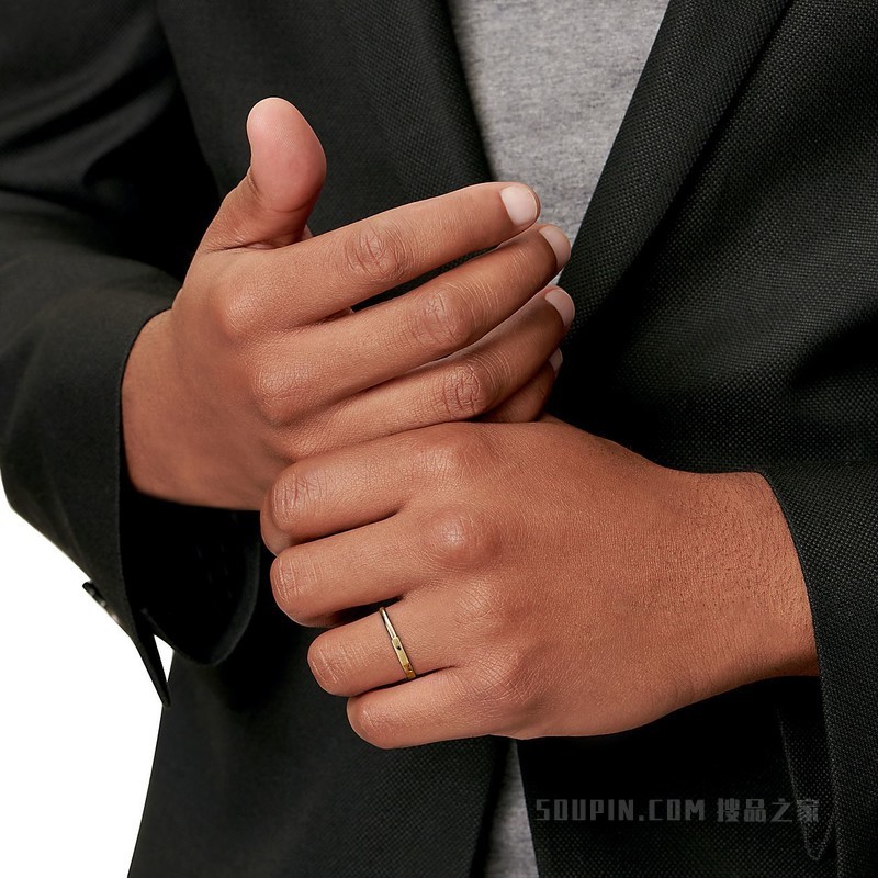 Tiffany Lock 系列 18K 黄金戒指