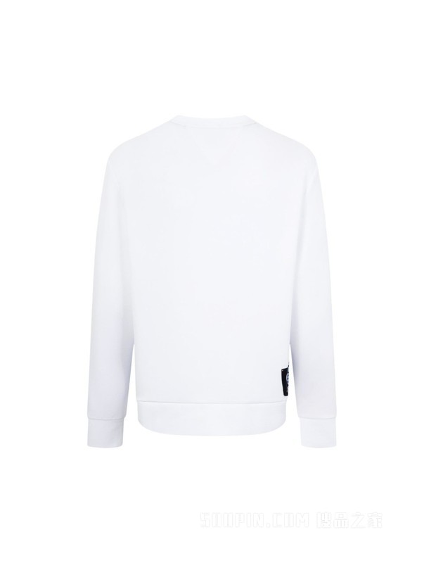 【胶囊系列】23新款男女情侣爱心刺绣宽松圆领卫衣32372