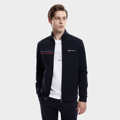 男子经典商务针织外套