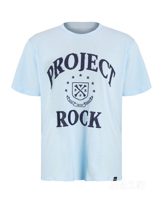 女士Project Rock强森Campus短袖T恤