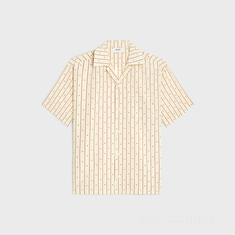 粘胶纤维印花夏威夷衬衫 27539
