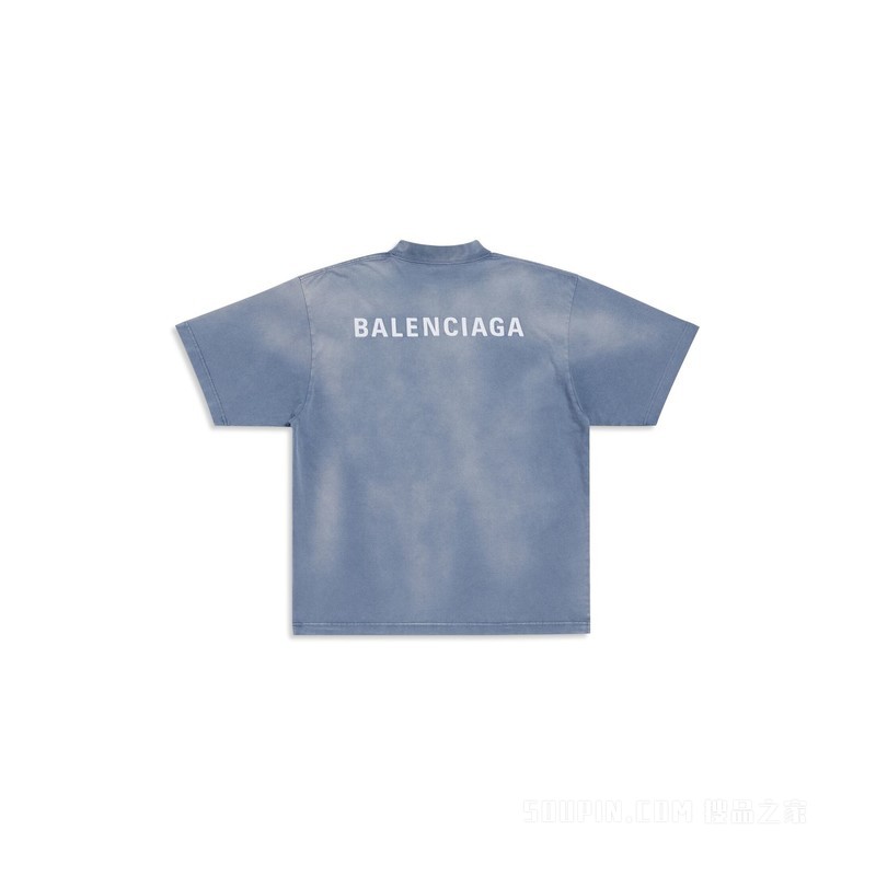 BALENCIAGA BACK中号版型T恤