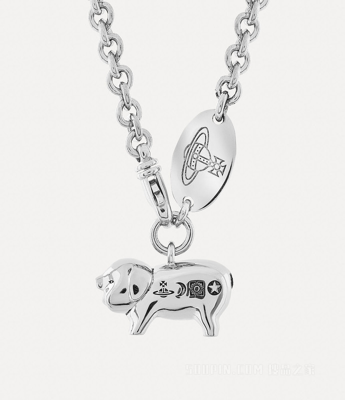 Man. Pig Pendant