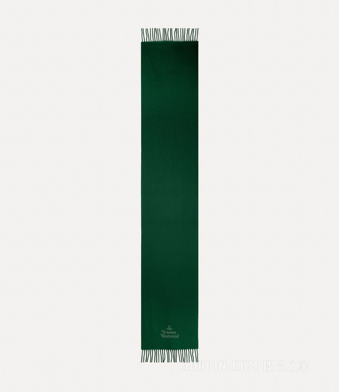 Embroidered Logo Scarf
