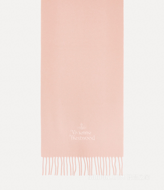 Embroidered Logo Scarf