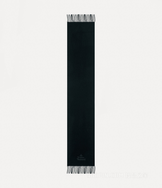 Embroidered Logo Scarf