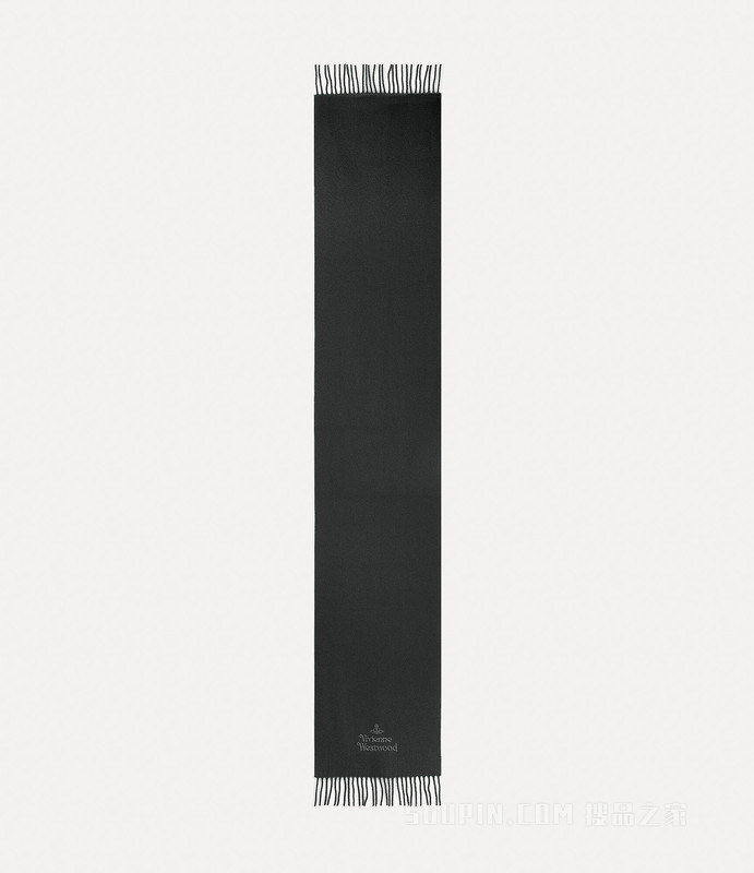 Embroidered Logo Scarf