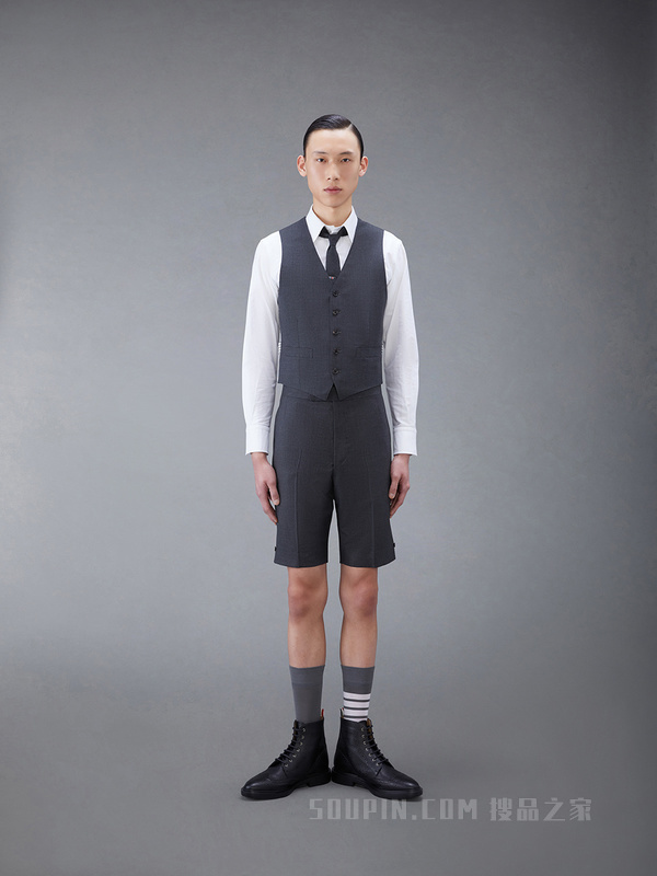 [经典款]男士羊毛西服马甲
