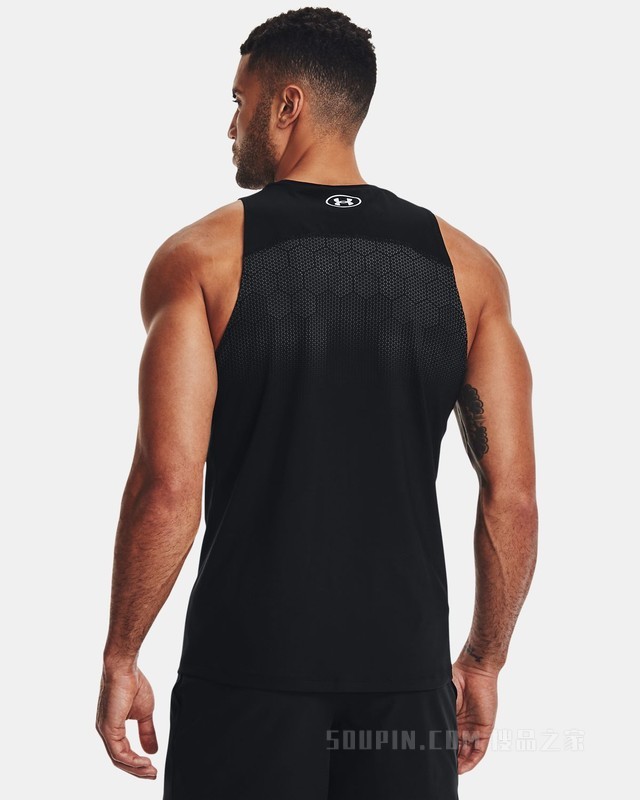 男士Project Rock强森Armour印花修身型背心