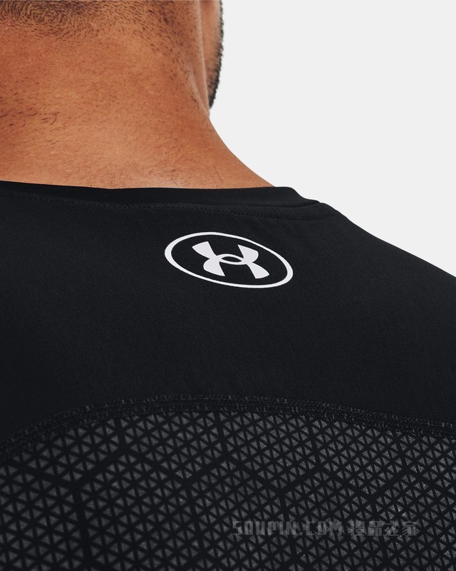 男士Project Rock强森Armour印花修身型背心