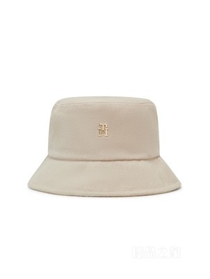 23新款秋季女装简约字母金属标纯色盆帽渔夫帽AW0AW15295