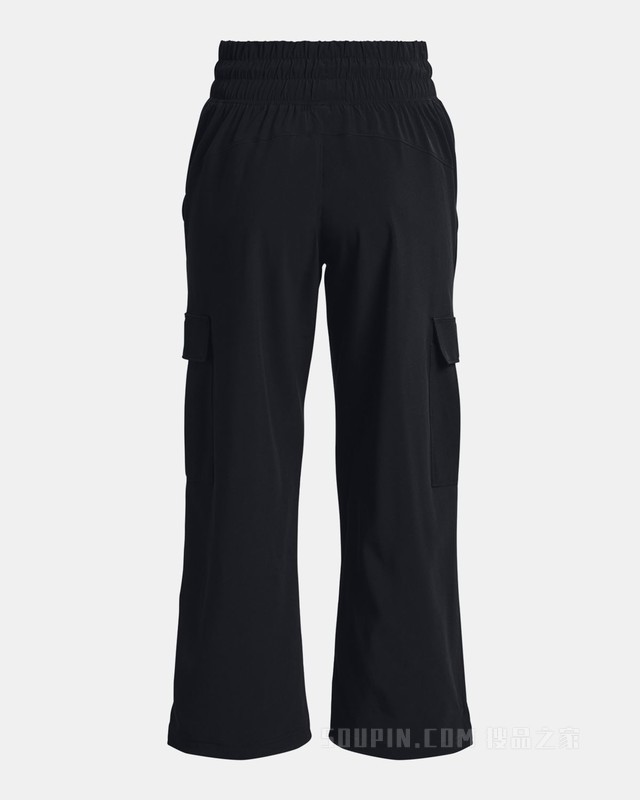 女士UA高腰梭织长裤