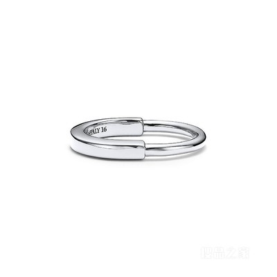 Tiffany Lock 系列 18K 白金戒指