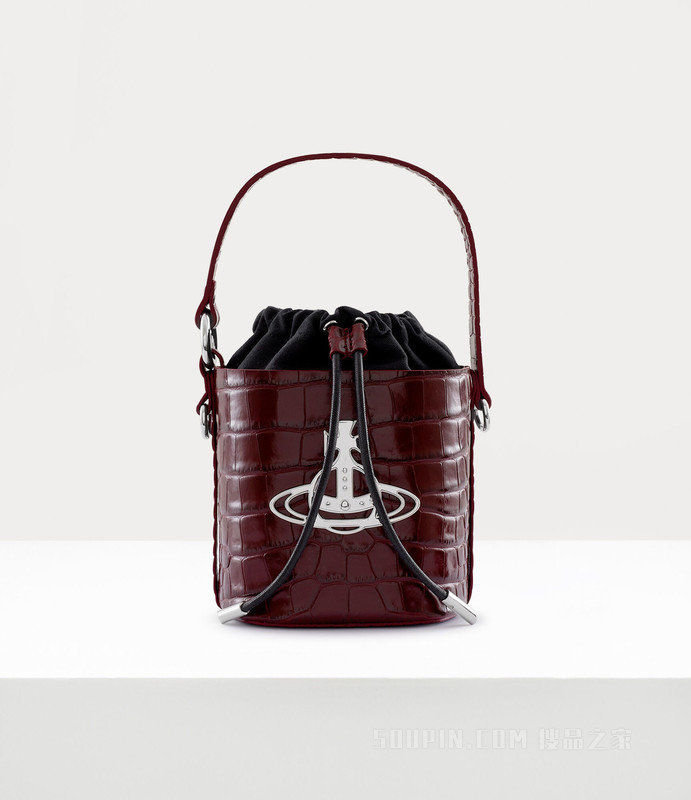 Daisy Drawstring Bucket Bag