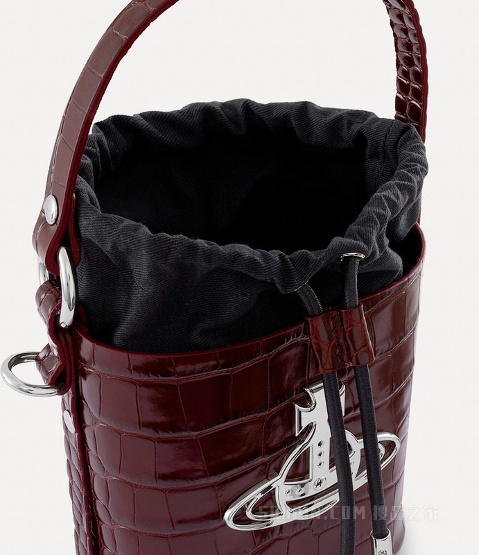 Daisy Drawstring Bucket Bag