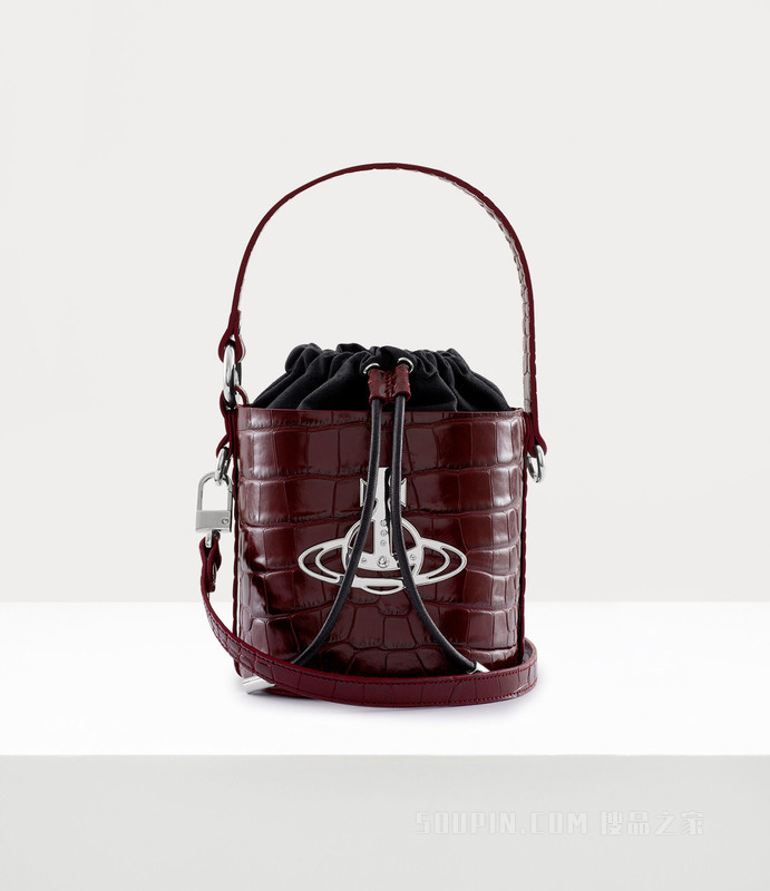 Daisy Drawstring Bucket Bag